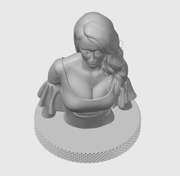 Penélope Cruz 3D Bust Print - Model preview 11