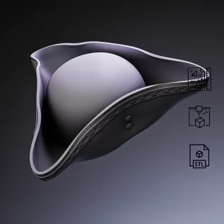 Three-Cornered Pirate Hat #RoZ