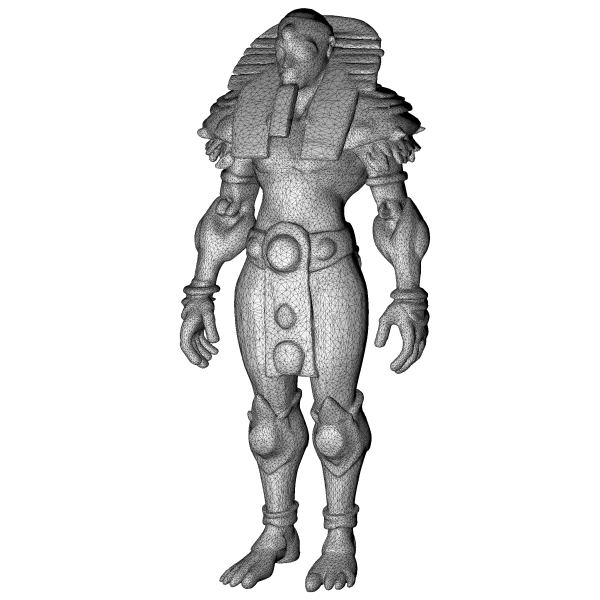 Desert Relic Guardians – 10 Character Kitbash Collection - Model preview 13