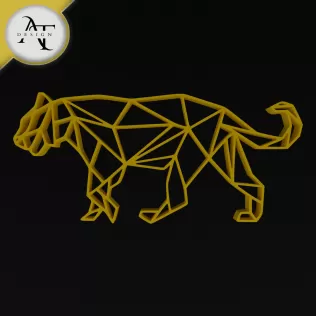 Puma - Geometric - 2D Wall Art Decor