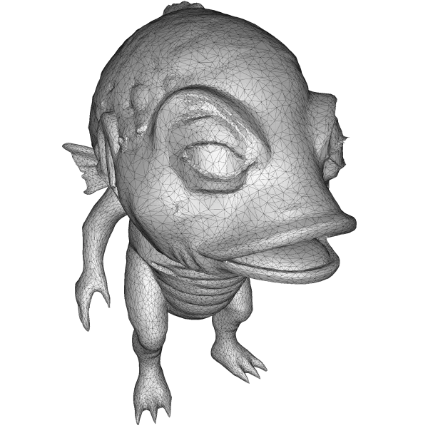 Oddball Creature Set – Fantasy Weirdlings Kitbash High-Poly 3D - Model preview 11