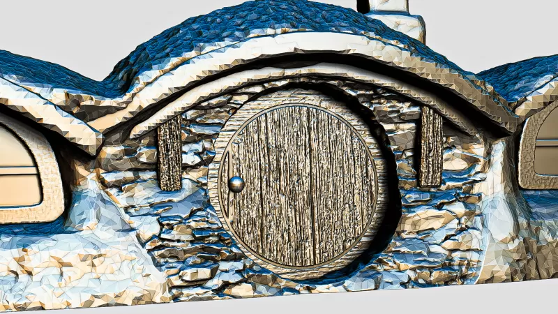 Hobbit Hill House #RoZ - Model preview 8