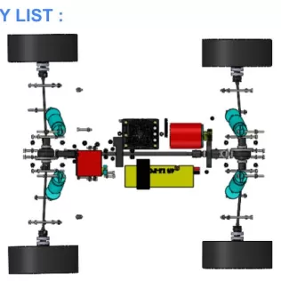 V6 JLB X HSP TRUGGY 1:8 4WS 4WD (4 WHEEL STEERING) - Model thumbnail 5