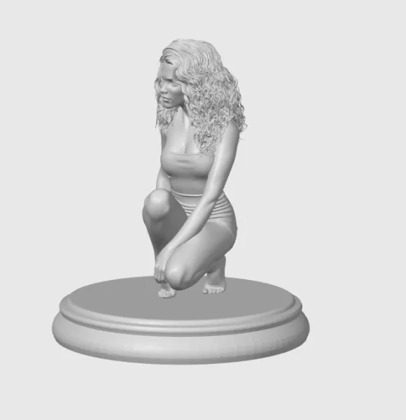 Scarlett Johansson 3D - Model preview 8