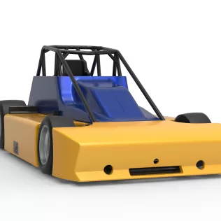 Experimental Pavement Silver Crown Car Version 2 Scale 1:25 - Model thumbnail 27