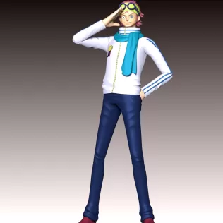 Captain Coby - One Piece - Model thumbnail 9