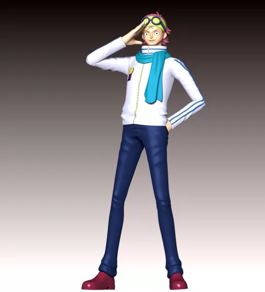 Captain Coby - One Piece - Model preview 9