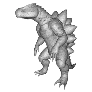 Creature Mech Beasts Kitbash High-Poly 3D Model Pack - Model thumbnail 17