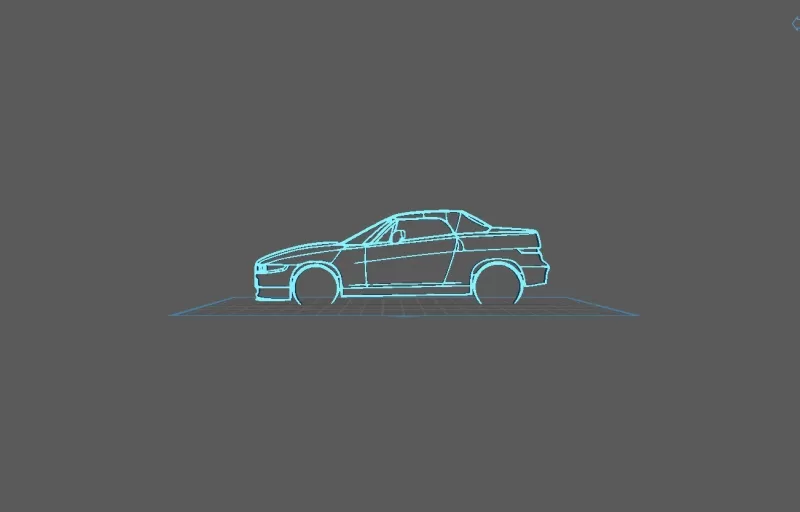 Lexus - RZ Wall Art - Model preview 1