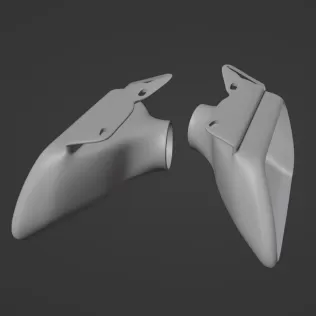 HEADLIGHT DUCT CITROEN SAXO - Model thumbnail 2