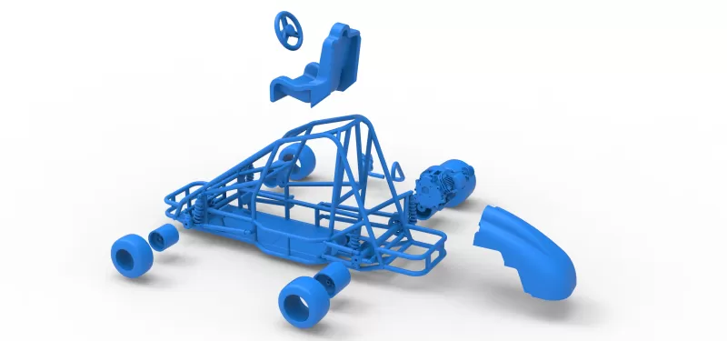 Quarter Midget Base Scale 1:16 - Model preview 29