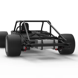 Vintage Asphalt Modified stock car Base V8 Scale 1:25 - Model thumbnail 15
