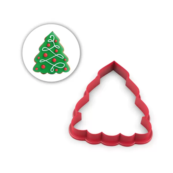 Christmas Cookie Cutter Set (5 PCS), Festive Holiday Baking Tool - Model preview 6