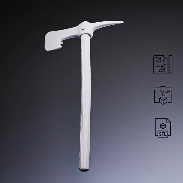 Pirate Boarding Axe #RoZ - Model preview 1