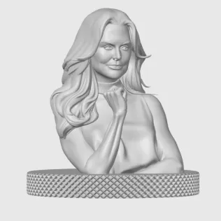 Nicole Kidman 3D Bust Print - Model thumbnail 3