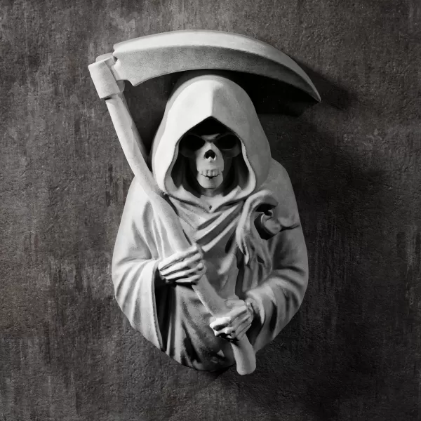 Grim Reaper Bust Relief #RoZ - Model preview 5