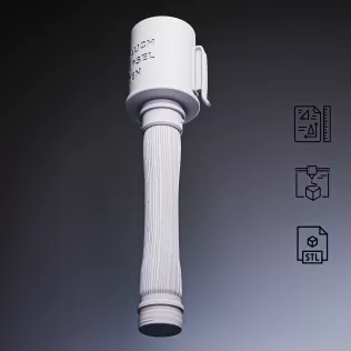 Stielhandgranate Stick Grenade #RoZ - Model thumbnail 1