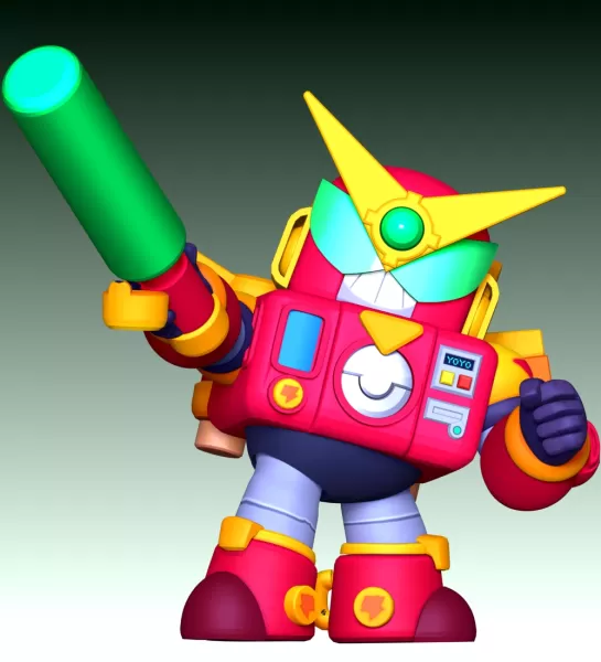 Surge - Brawl Stars - Model preview 3