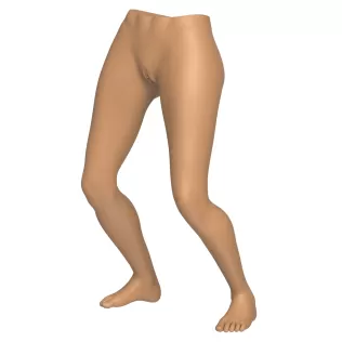 3D Print Ready Woman Vagina Statue - Model thumbnail 6
