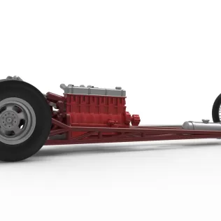 Vintage Front engine dragster Base Version 6 Scale 1:25 - Model thumbnail 21