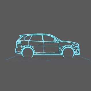 BMW - X5 Wall Art