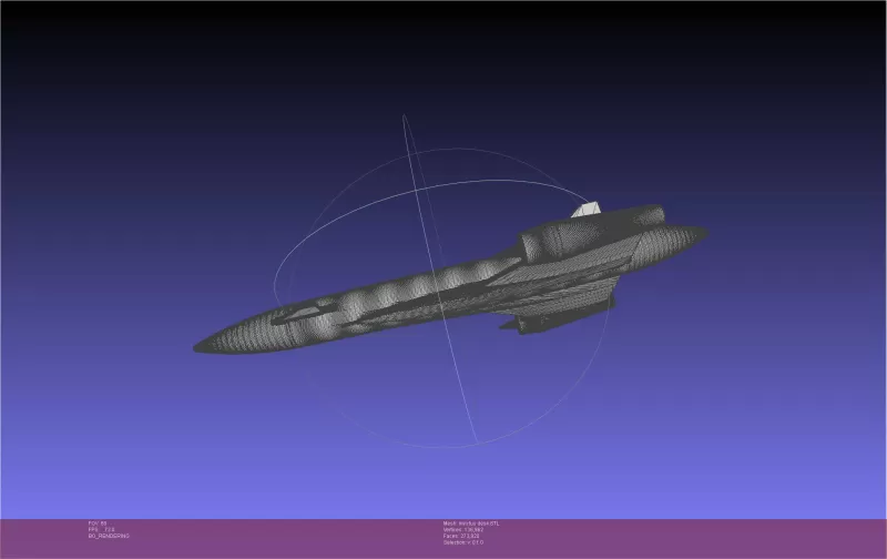 ESA Invictus Hypersonic Spaceplane Model - Model preview 9