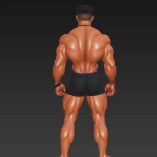 Strong Boy Muscle - Model thumbnail 5