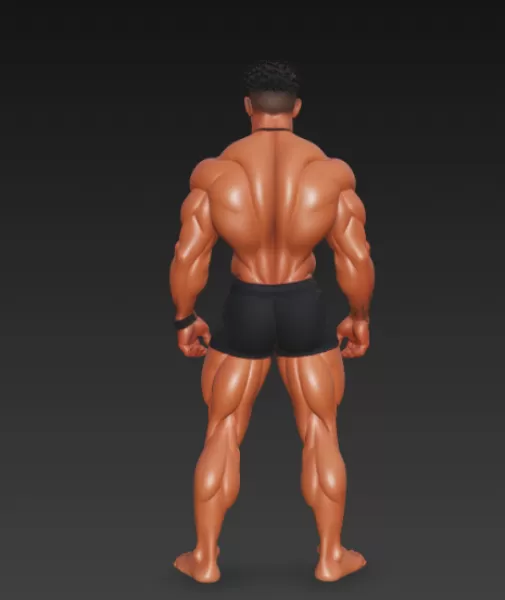 Strong Boy Muscle - Model preview 5