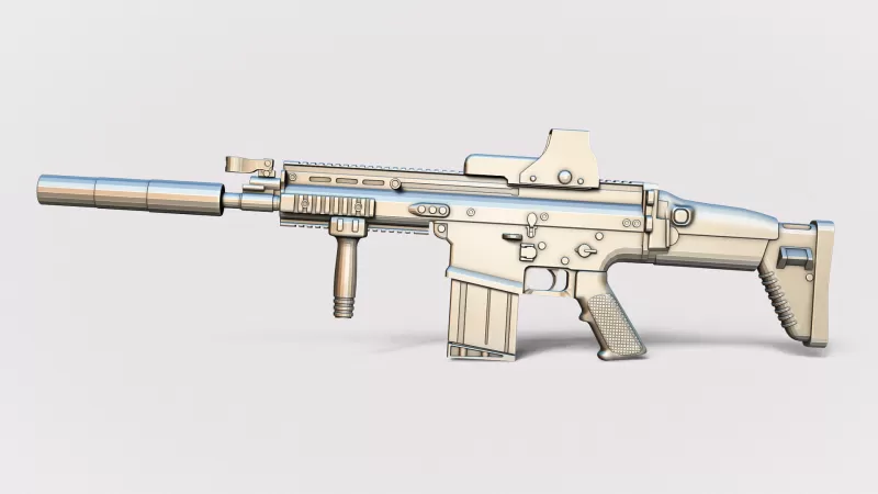 FN SCAR #RoZ - Model preview 8