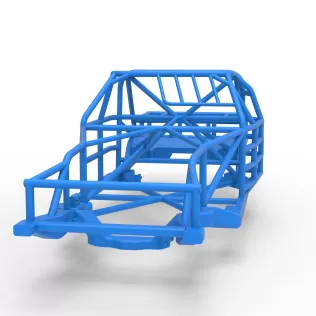 Frame of IMCA Stock car Scale 1:25 - Model thumbnail 4
