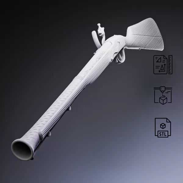 Flintlock Blunderbuss #RoZ - Model preview 5