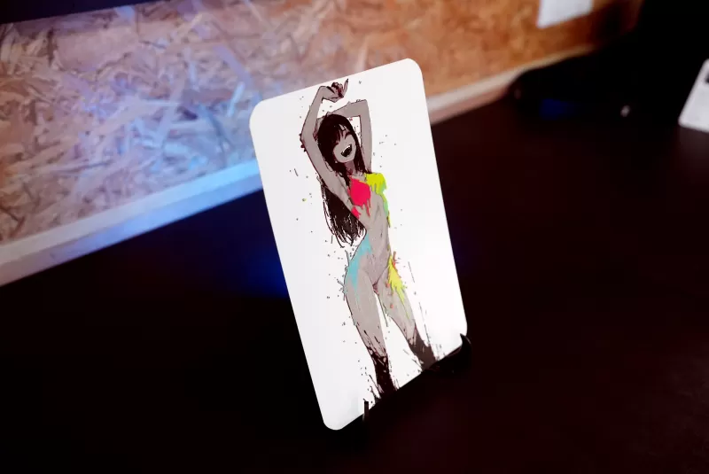 COLOR GIRL (HueForge NSFW) 155x230mm - Model preview 7
