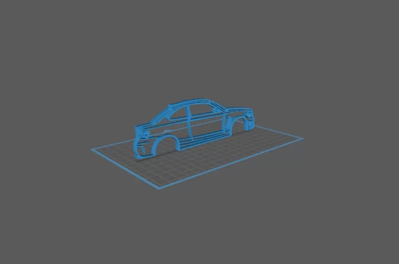 BMW - E82 2011 Wall Art - Model preview 2