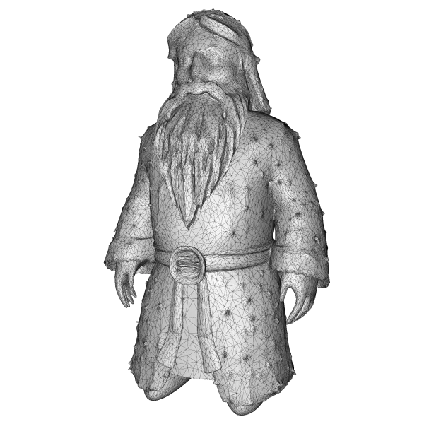 Elderfolk Fantasy Collection (4 Variants) — High-Poly Kitbash - Model preview 5
