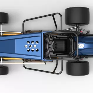 Vintage Pavement Silver Crown Car Scale 1:25 - Model thumbnail 11