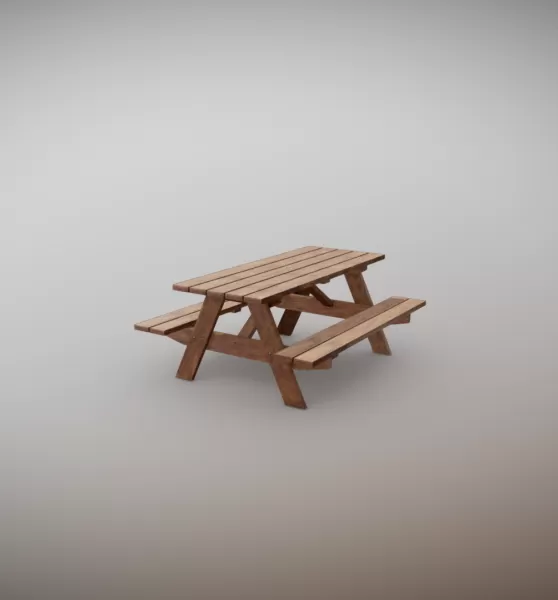 PICNIC TABLE - Model preview 1