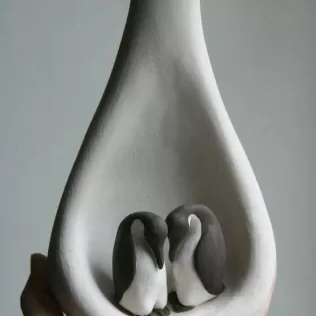 Penguin Vase