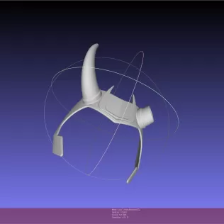 Marvel Loki Crown Broken Horn Version - Model thumbnail 2