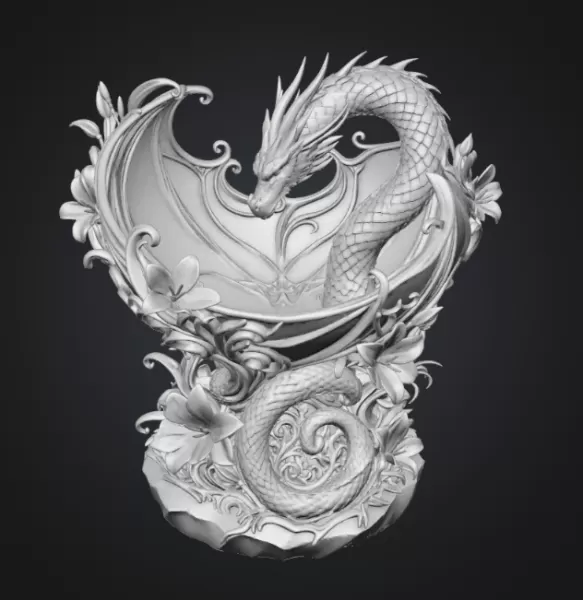 Celestial Star Tree Organizer STL File for 3D Print - Model preview 10