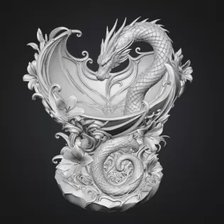 Celestial Star Tree Organizer STL File for 3D Print - Model thumbnail 10