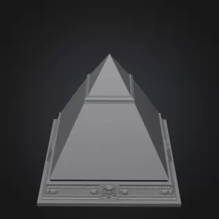 pyramid sculpture