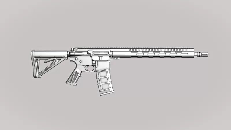 AR 15 #RoZ - Model preview 4
