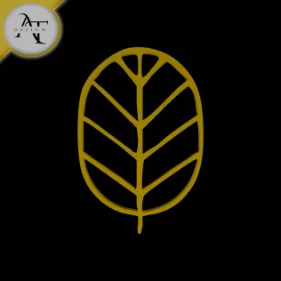 Simple Leaf Symbol - 2D Art