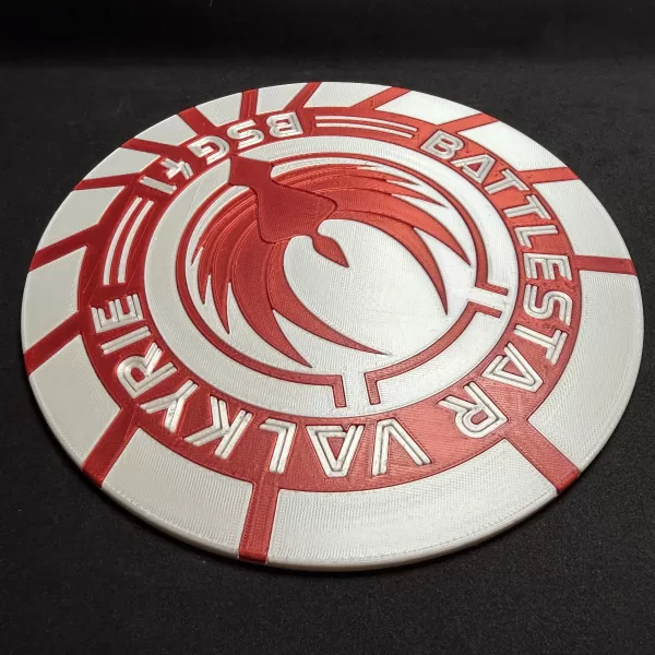 Battlestar Valkyrie BSG-41 Wall Plaque - Model preview 4