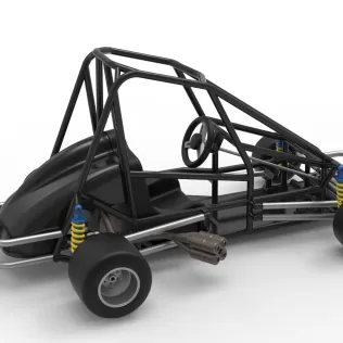 Quarter Midget Base Scale 1:16 - Model thumbnail 20