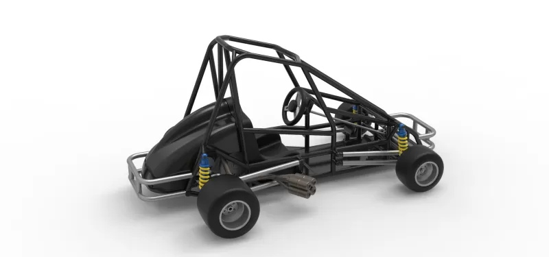 Quarter Midget Base Scale 1:16 - Model preview 20