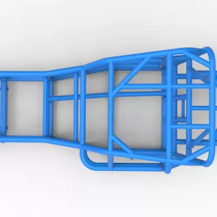 Frame of Mod Lite Race car Scale 1:25 - Model thumbnail 8