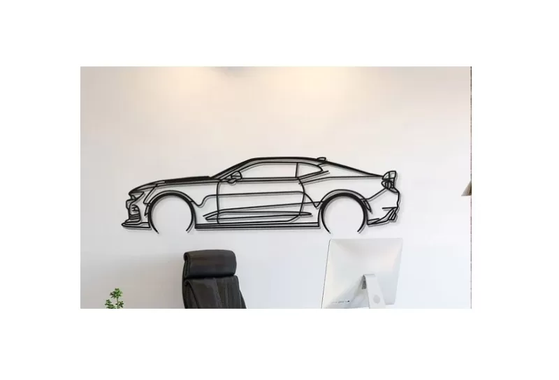 Chevrolet - Camaro SS 1LE Wall Art - Model preview 1