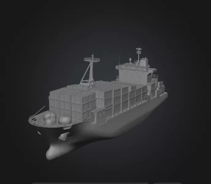 Catgo Ship - Model preview 1