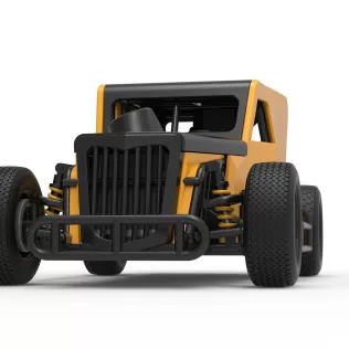 Dwarf car Scale 1:25 - Model thumbnail 6